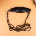 Handmade Leather Shepherd Sling | Outdoor Throwing Sling Sport Leather Throwing Sling QXL Black