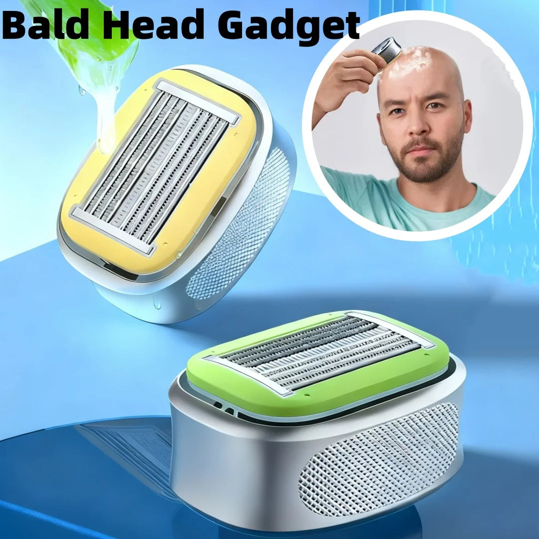 Manual Head Shaver | 8-Blade Razor for Head, Legs & Armpits Manual Body Shaver QXL