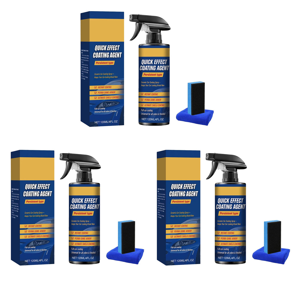 Ceramic Nano Car Coating Spray | Paint Gloss & Protection Car Ceramic Coating QXL Buy 1 Get 2 Free
