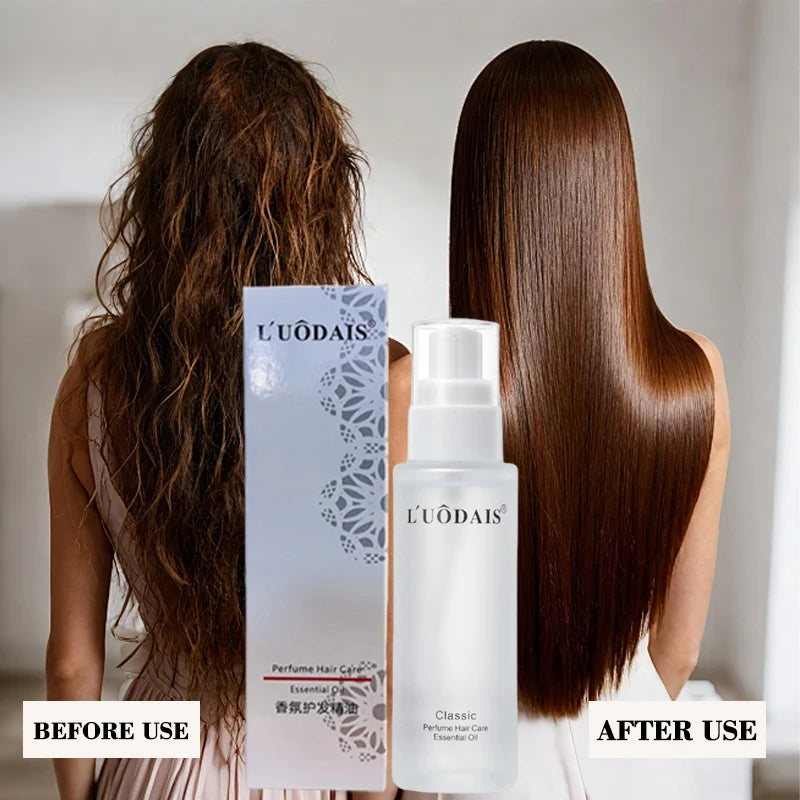 Water-Free Hair Care Oil | Frizz Control & Deep Moisture Leave-In Hair Oil QXL