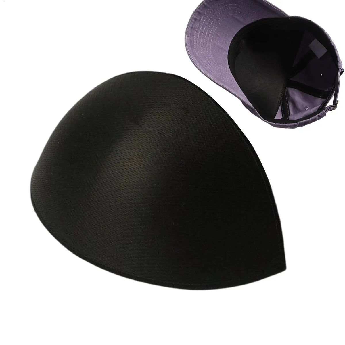 Baseball Cap Shaper Insert & Sweat Liner | Foldable Reusable Cap Shaper Insert QXL