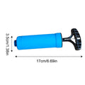 Portable Manual Ball Pump – Basketball, Football & Volleyball Sports Ball Pump QXL Blue