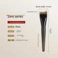 L39 Crescent Foundation Brush | Arc Flat Head Wool Fiber Foundation Brush QXL L39