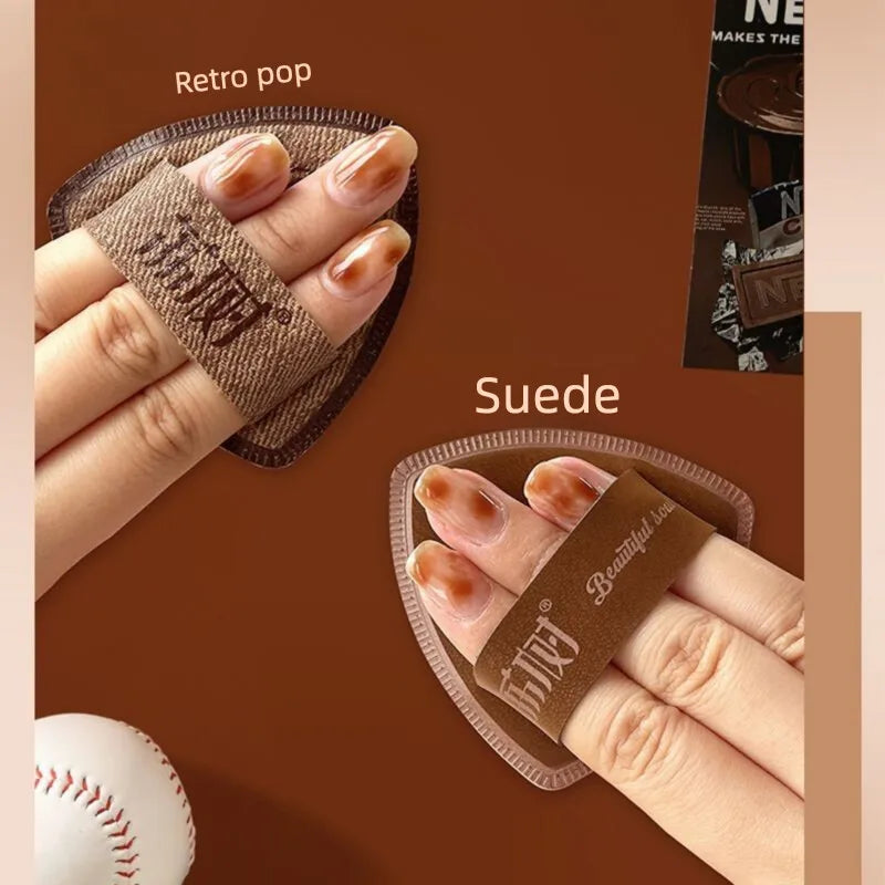 Maillard Suede Powder Puff 2-Pack | Dry & Wet Cushion Sponge Makeup Sponge Puff QXL
