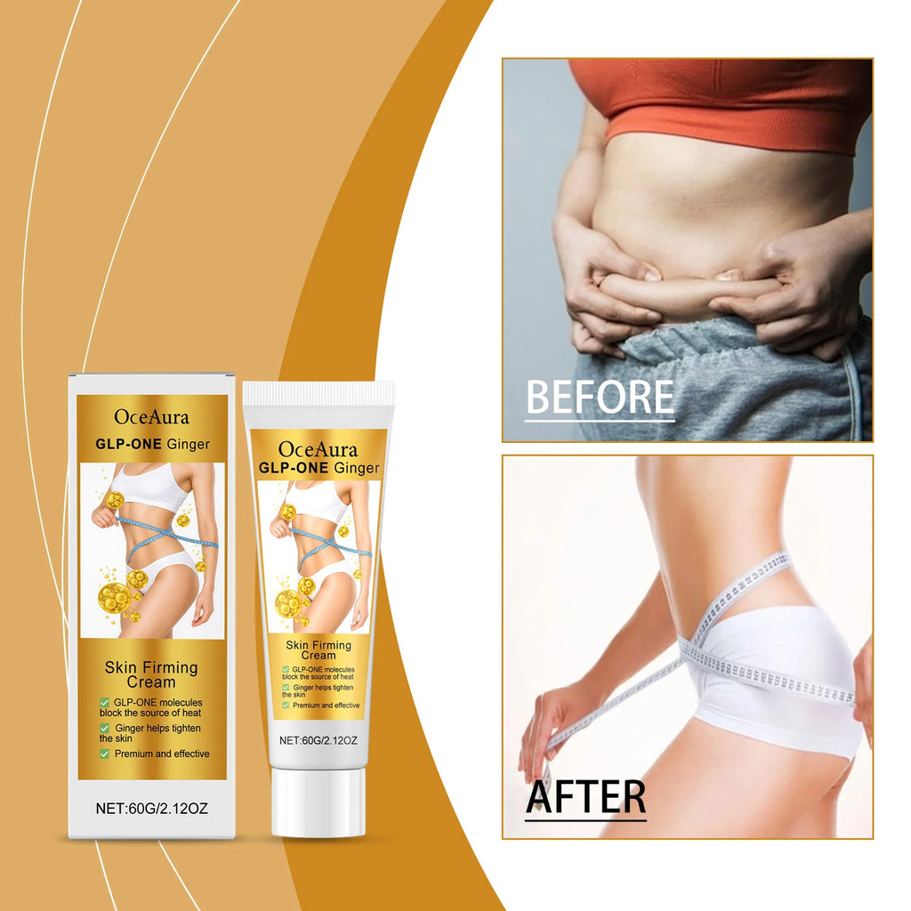 OceAura Ginger Firming Body Cream – Tighten & Lift 60g Body Firming Cream QXL