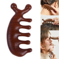 Wide Tooth Resin Scalp Massage Comb | Anti-Static Head Scraper Scalp Massage Comb QXL MULTI