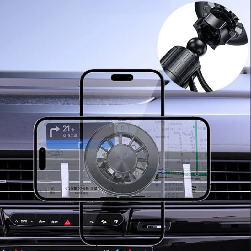 Magnetic Car Phone Holder | Air Vent Clip Universal Mount Car Phone Mount QXL