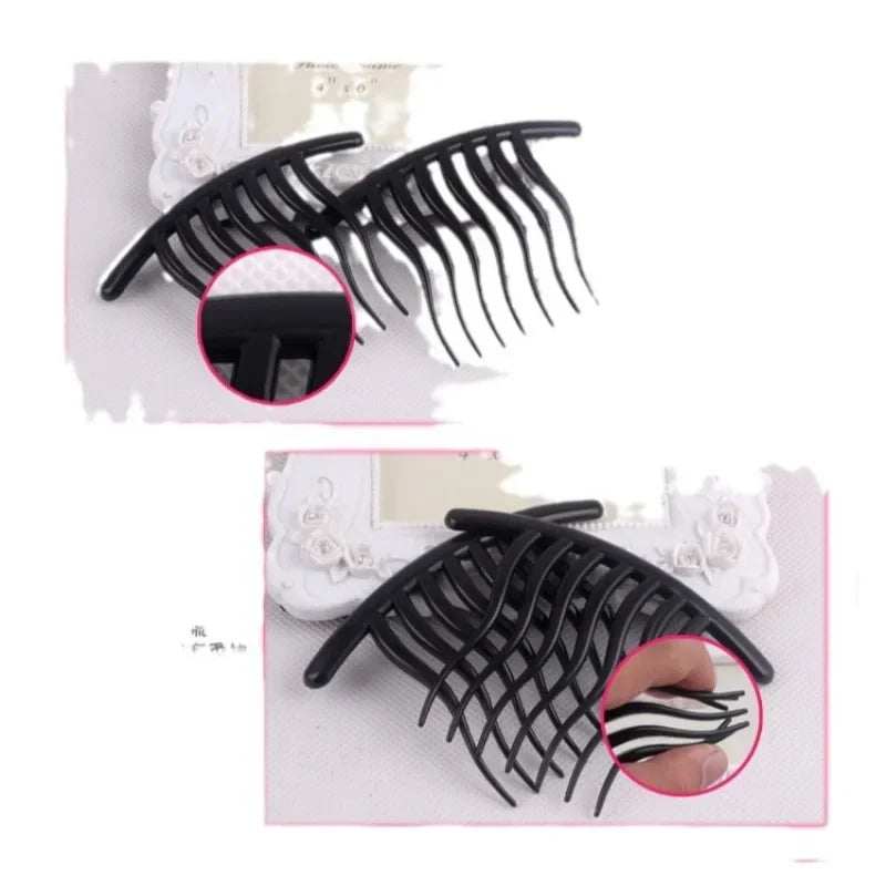 Magic Donut Bun Maker & Volume Bouffant Hair Comb Clip Hair Styling Tool QXL