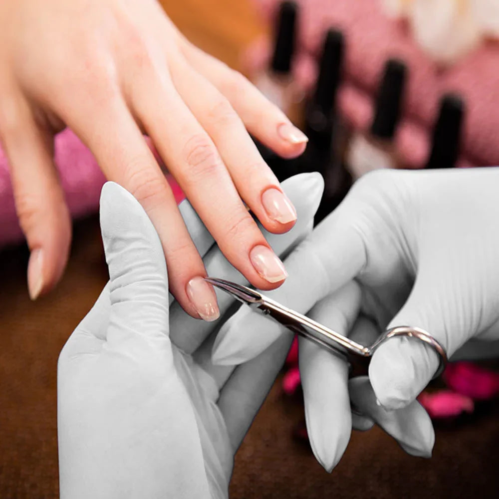 VVOCCI Curved Cuticle Scissors | Stainless Steel Nail Tool Cuticle Scissors QXL