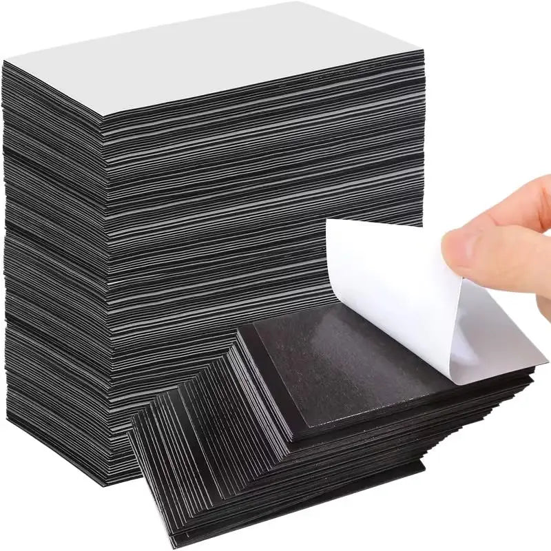 20-Pack Self-Adhesive Magnetic Strips | Residue-Free Crafts Magnetic Craft Strips QXL