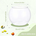 Clear Bubble Fish Bowl | Mini Aquarium & Table Centerpiece Bubble Fish Bowl QXL medium size