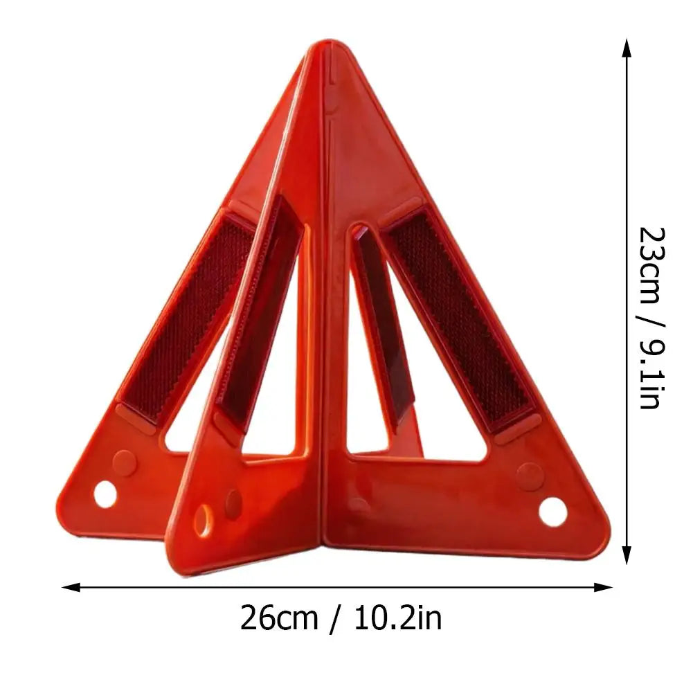 Foldable Reflective Car Emergency Warning Triangle Safety Sign Emergency Warning Triangle QXL