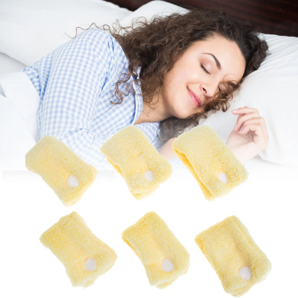 6-Pack Coral Fleece Heatless Sleeping Hair Rollers for Women Sleeping Hair Rollers QXL
