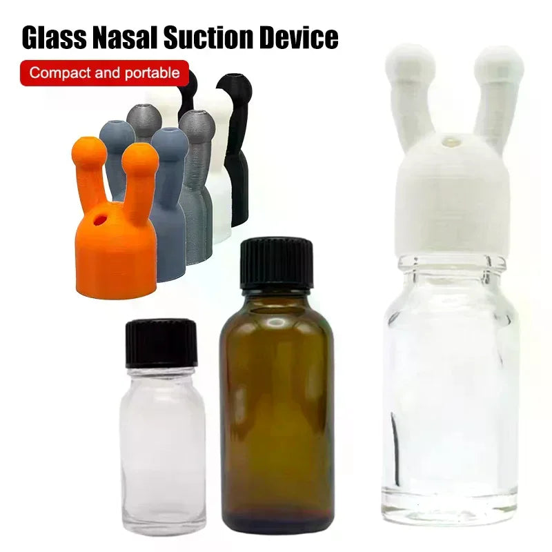 Mini Essential Oil Inhaler Cap – Leak-Proof Portable PLA Cover Essential Oil Inhaler QXL