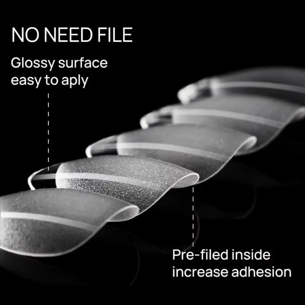 360-Pc Dual Nail Forms | Almond Oval Coffin Square Full Cover Dual Nail Forms QXL