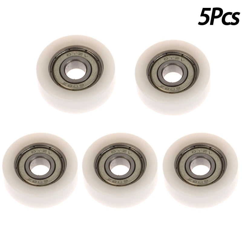 608ZZ POM Nylon Bearing Pulley Wheel 8×30×10mm | 1/3/5 Pack Bearing Pulley Wheel QXL 5PCS