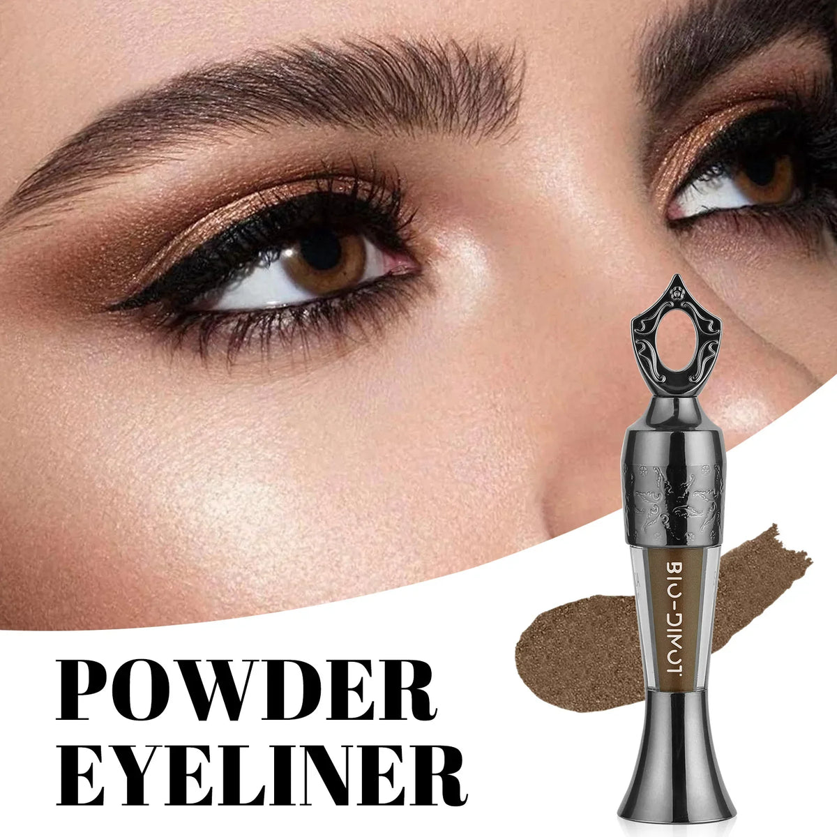 DIMOT Waterproof Eyeliner & Eyebrow Pencil – Black & Brown Eyeliner Pencil QXL