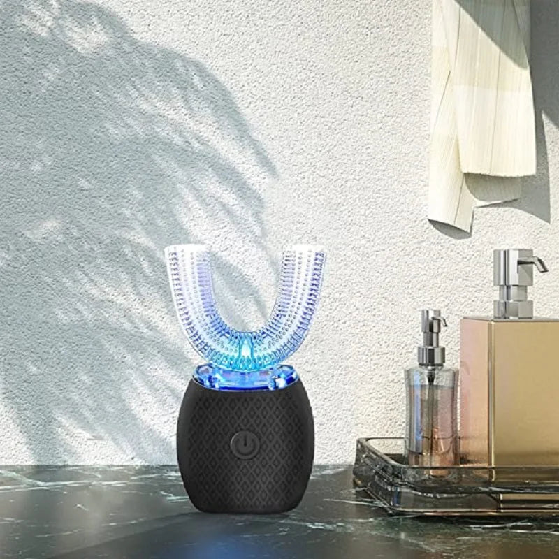 U-Shaped Ultrasonic 360° Electric Toothbrush | Wireless Charging Electric Toothbrush QXL