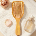 Bamboo Air Cushion Massage Hairbrush | Anti-Static Comb Massage Hairbrush QXL ZH480-7-Original
