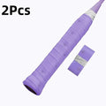 2-Pack Tennis & Badminton Racket Overgrip Tape | PU Grip Racket Overgrip Tape QXL Purple