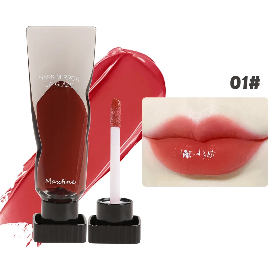 Watery Mirror Lip Gloss | Hydrating Shiny Nude Lip Glaze Lip Gloss QXL 01