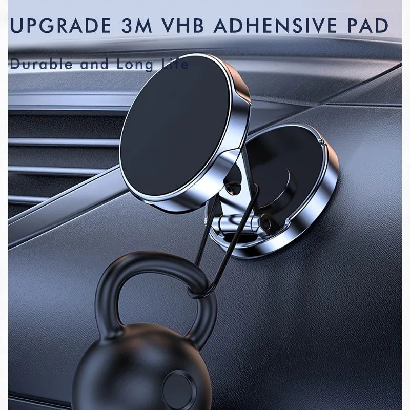 Magnetic Car Phone Mount | 360° Rotating Foldable Stand Car Phone Mount QXL