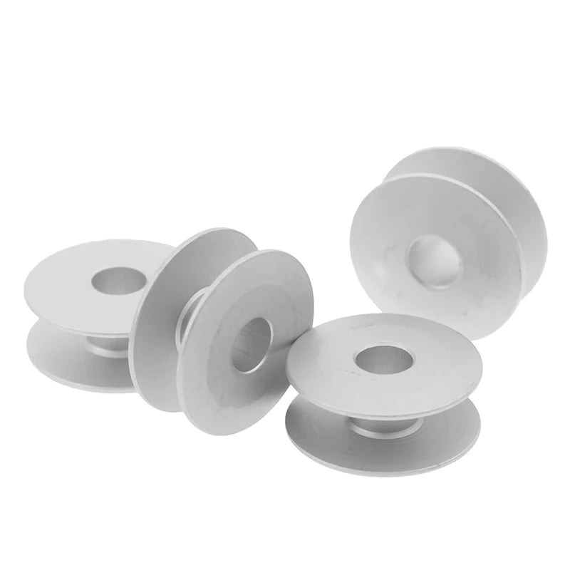 10-Pack 21mm Aluminum Bobbins – Singer & Brother Sewing Machines Sewing Machine Bobbins QXL