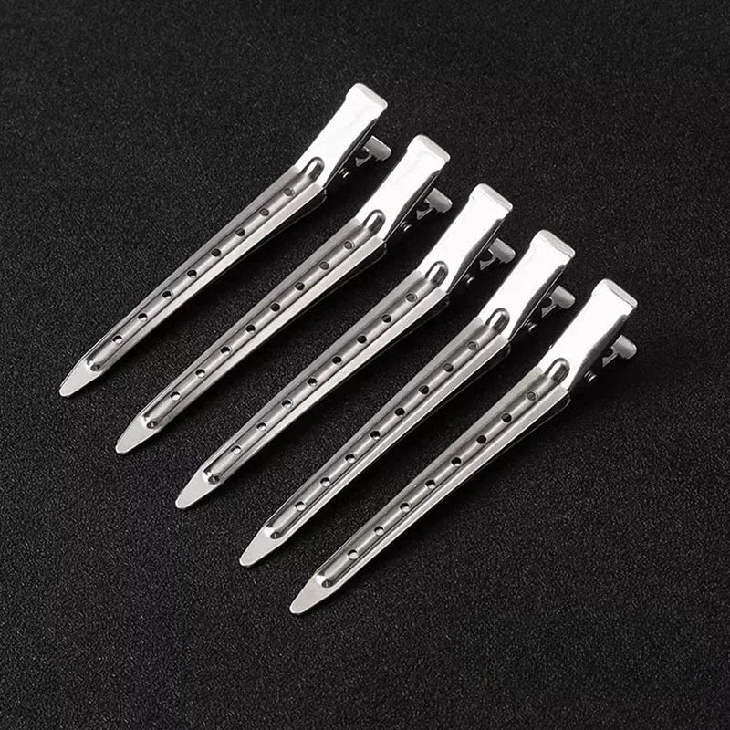 15-Pack Metal Duck Bill Hair Sectioning Clips | Salon Styling Hair Sectioning Clips QXL Default Title