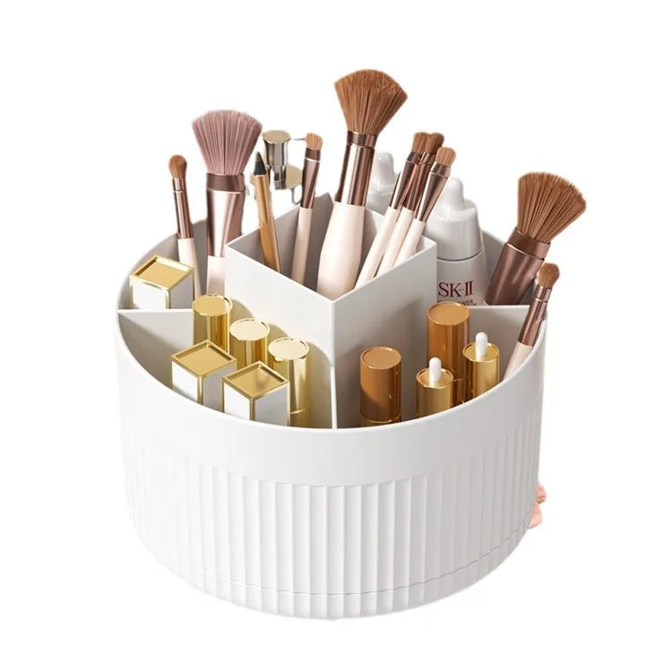 360° Rotating Makeup Organizer & Brush Holder | Desktop Rotating Makeup Organizer QXL