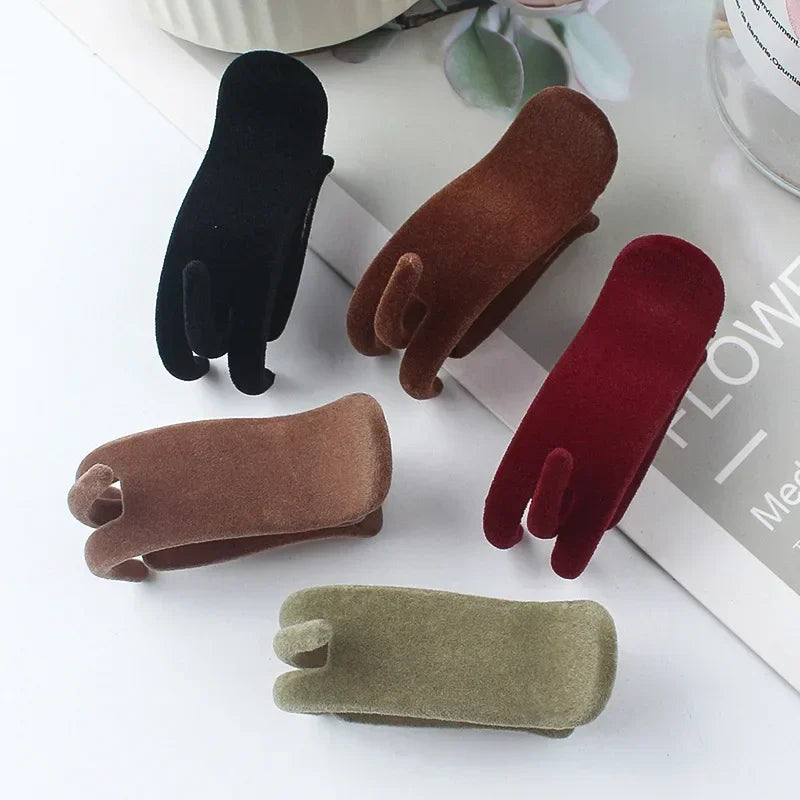 Acetate Small Hair Claw Clip | High Ponytail Holder Women Hair Claw Clip QXL