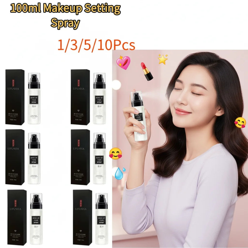 100ml Makeup Setting Spray | Oil Control & Long-Lasting Hold Makeup Setting Spray QXL