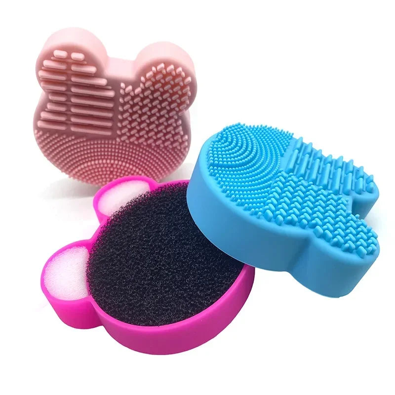 Silicone Makeup Brush Cleaner | Dry & Wet Sponge Tool Makeup Brush Cleaner QXL