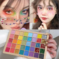 40-Color Eyeshadow Palette | Matte, Shimmer & Glitter Shades Eyeshadow Palette QXL Colorful eye shadow