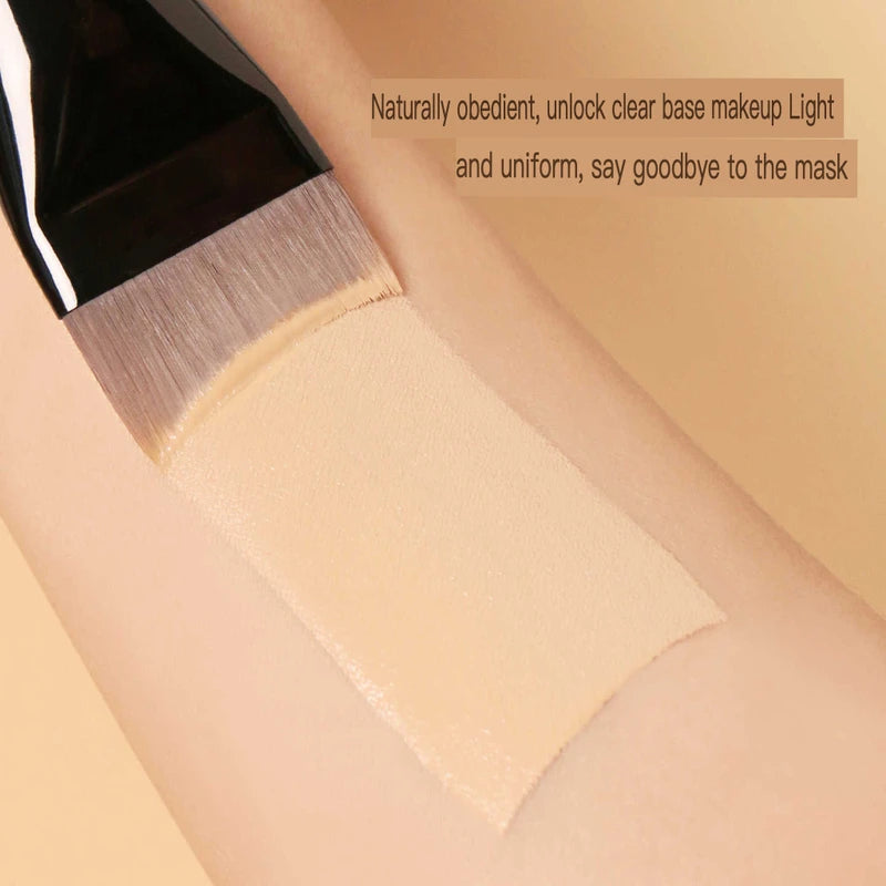 B78 Tick-Mark Foundation Brush | Seamless Liquid Coverage Foundation Makeup Brush QXL