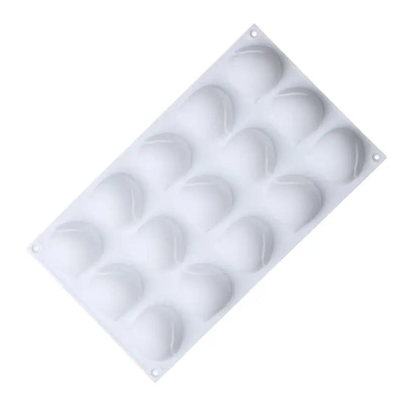 15-Cavity 3D Hazelnut Silicone Mold | Acorn Chocolate & Cake Baking Silicone Baking Mold QXL