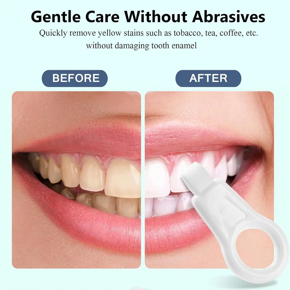Nano Toothbrush & Tongue Cleaner | Tartar & Stain Eraser Nano Toothbrush QXL