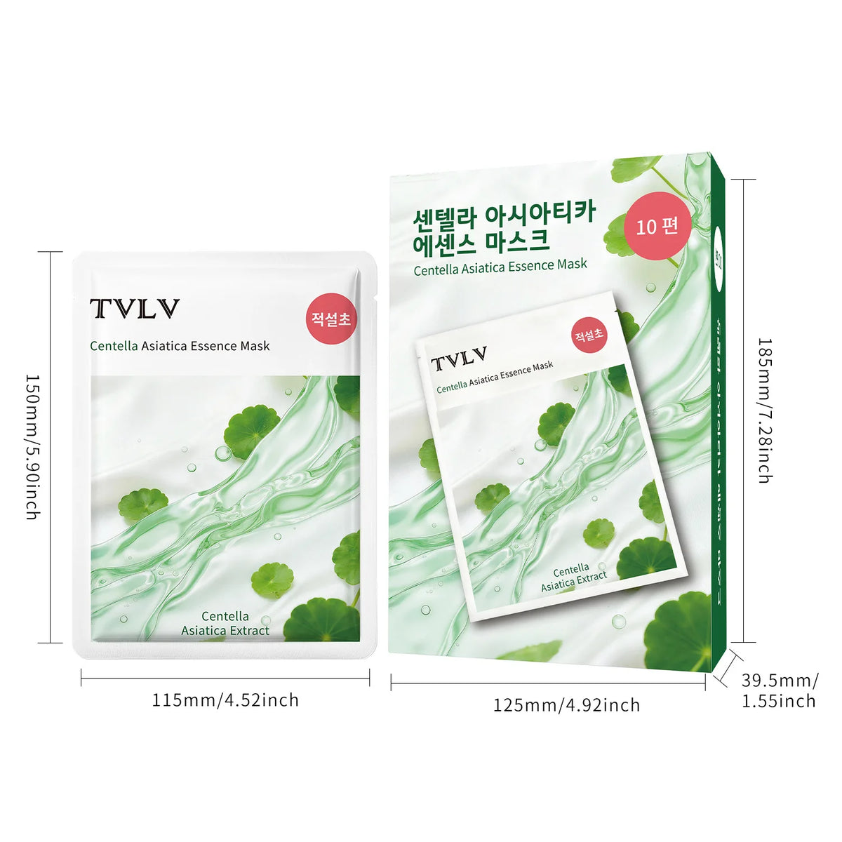 10-Pack Snow Lotus Face Masks | 5D Hydrating & Brightening Sheet Mask Hydrating Sheet Mask QXL