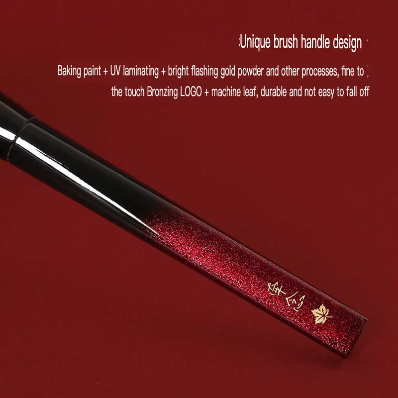 H65S Small Slope Blush Brush | Soft Fiber Bristles Blush Brush QXL