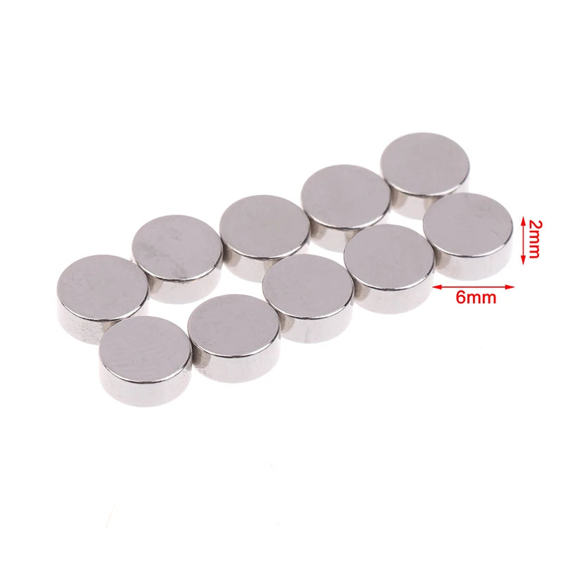 10-Pack Radial Encoder Magnets | AS5600 AS5047 AS5048 Compatible Encoder Magnet QXL