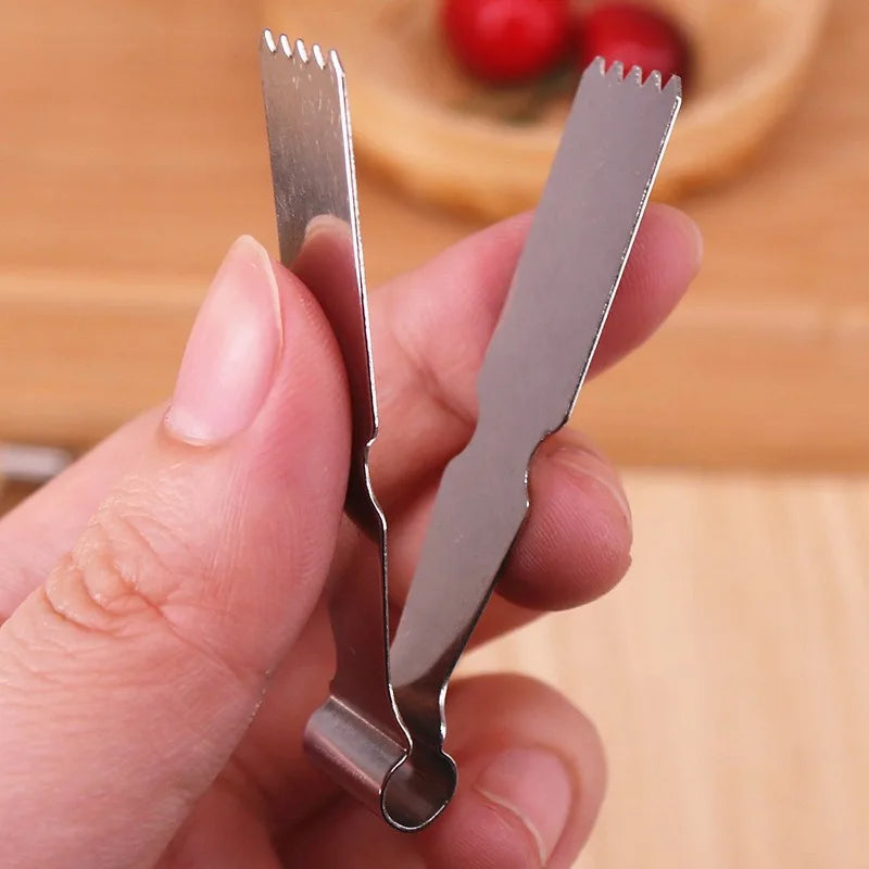 Stainless Steel Pastry Clamp | Walnut Crisp & Bun Mold Tool Pastry Baking Clamp QXL