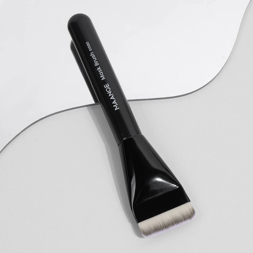 MAANGE Flat Facial Mask Brush – Soft Synthetic Foundation Tool Facial Mask Brush QXL
