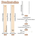 Large Wooden Book & Flower Press 11.6x7.87" | DIY Craft Kit Wooden Craft Press QXL AECH04-07687