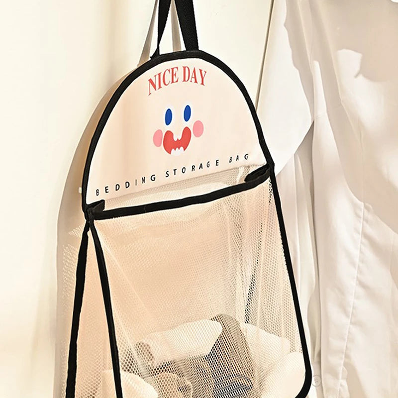 Hanging Mesh Closet Organizer Bag – Clothes, Socks & More Hanging Closet Organizer QXL