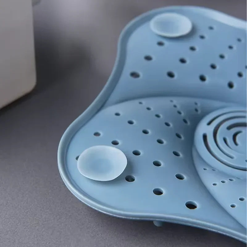 Silicone Hair Catcher Drain Cover | Sink & Bathtub Filter Drain Hair Catcher QXL