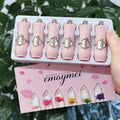 6-Pc Flower Jelly Crystal Lipstick Set | Color-Changing Lip Gloss Lipstick Set QXL Default Title