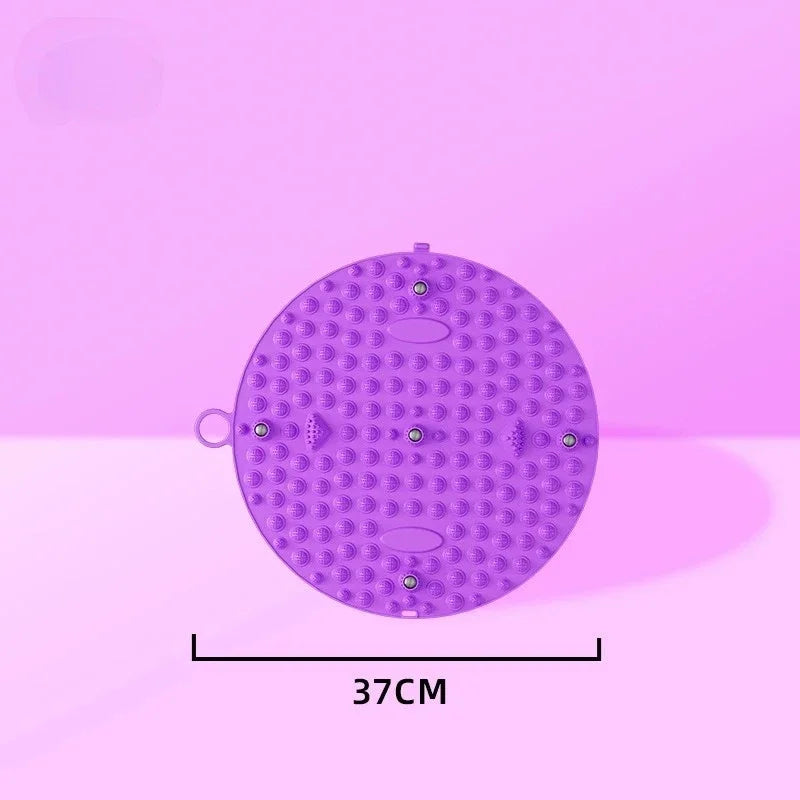 Acupressure Foot Massage Board | Magnetic Therapy Plate Foot Massage Board QXL purple 1 2