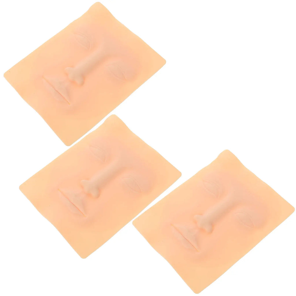 3-Pack Silicone Eyebrow Practice Skin | Microblading & Tattoo Tattoo Practice Skin QXL