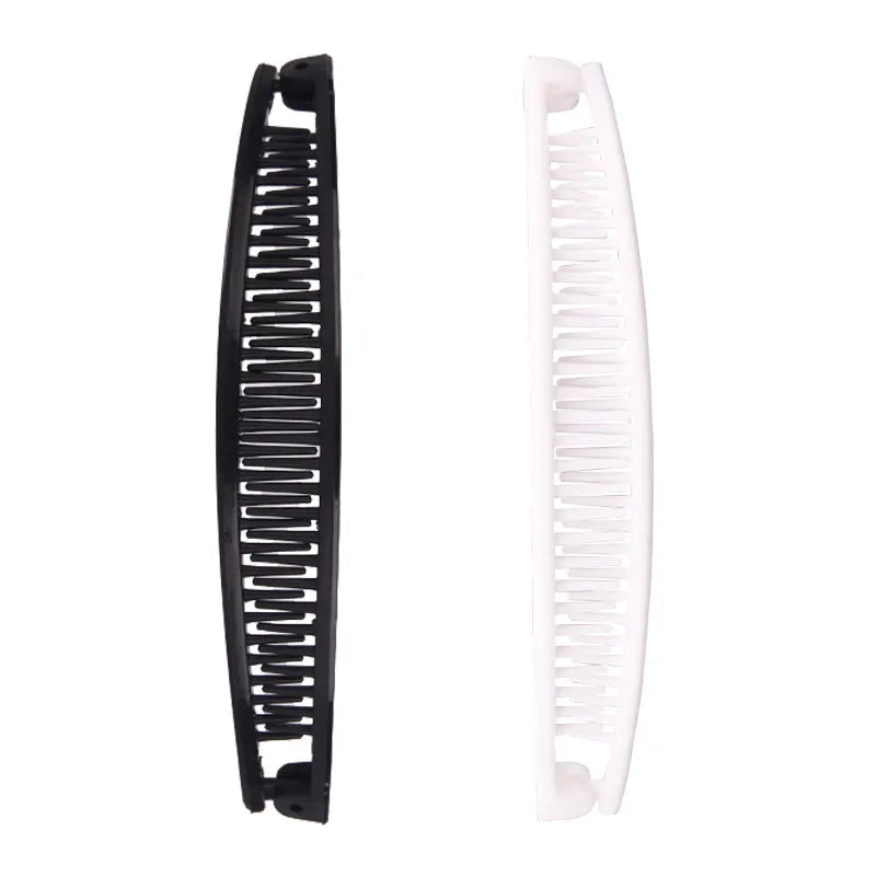 Banana Hair Claw Clip | Solid Color Ponytail Barrette Hair Claw Clip QXL