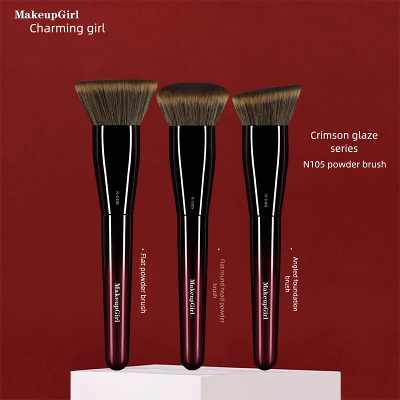 Extra Large Angled Loose Powder Setting Makeup Brush Loose Powder Brush QXL