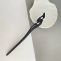Handmade Carved Wooden Hair Stick Chopstick Hairpin 18cm Hair Stick Hairpin QXL 9